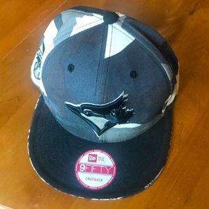 Toronto Blue Jays adjustable grey Camo Fifty9 lid
